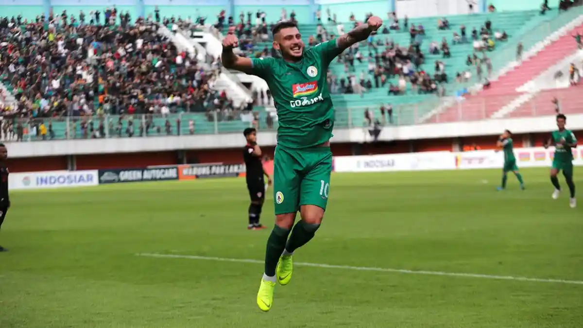 Target Striker PSS Yevhen Bokhashvili di Musim Perdananya di Indonesia : Bisa Cetak 20 Gol
