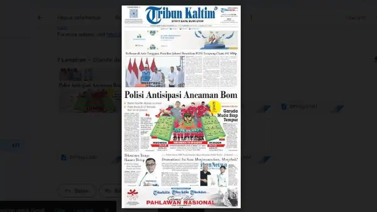 Dipicu Perang Hamas vs Israel, Polisi Antisipasi Ancaman Bom di Piala Dunia U-17 2023