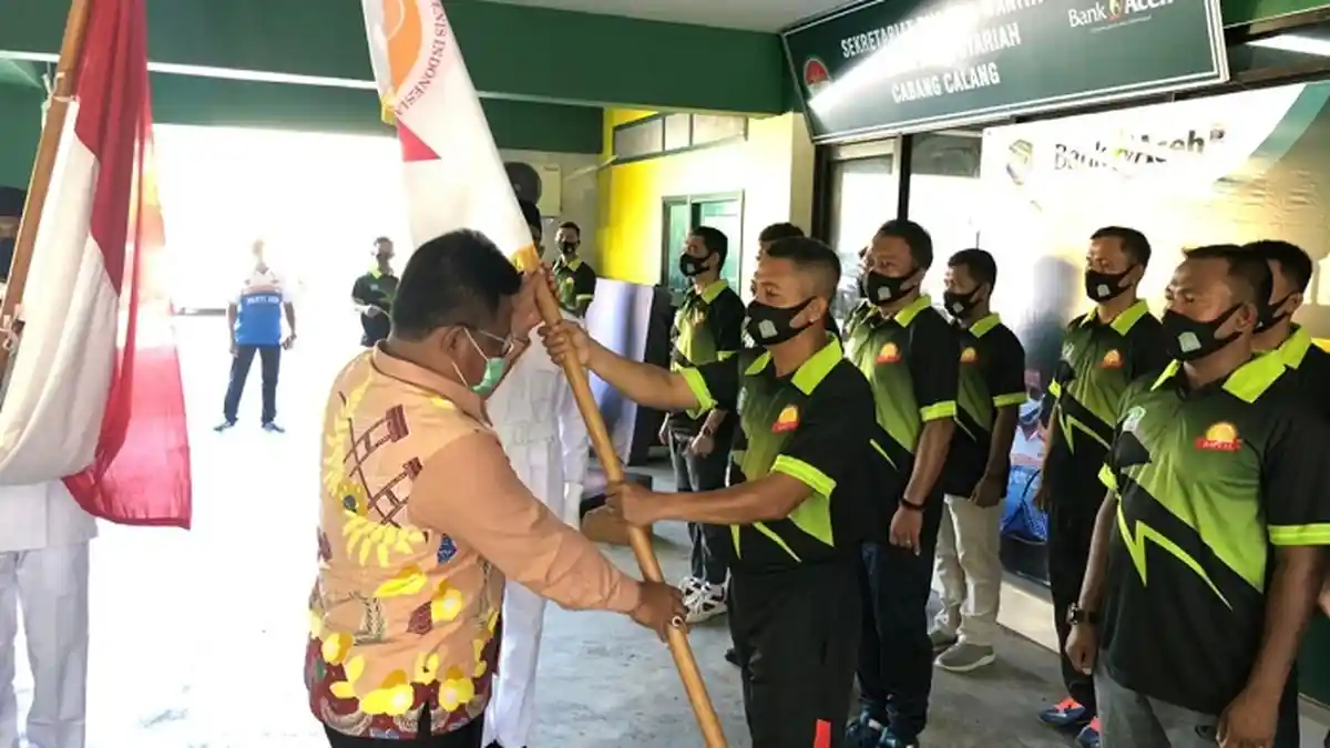 Aminullah Lantik Lettu Inf Izdihar Sebagai Ketua Baveti Aceh Jaya