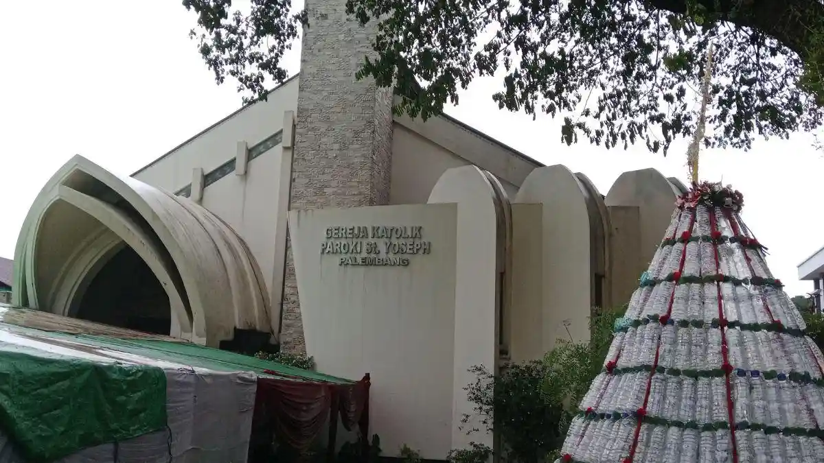 Jadwal Misa Natal dan Tahun Baru 2025 di Gereja Santo Yoseph Palembang