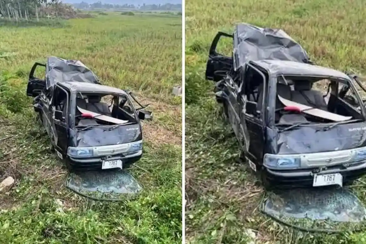 Kecelakaan Maut, Seorang Pelajar Tewas di Tempat, Truk Tabrak Mobil Angkot