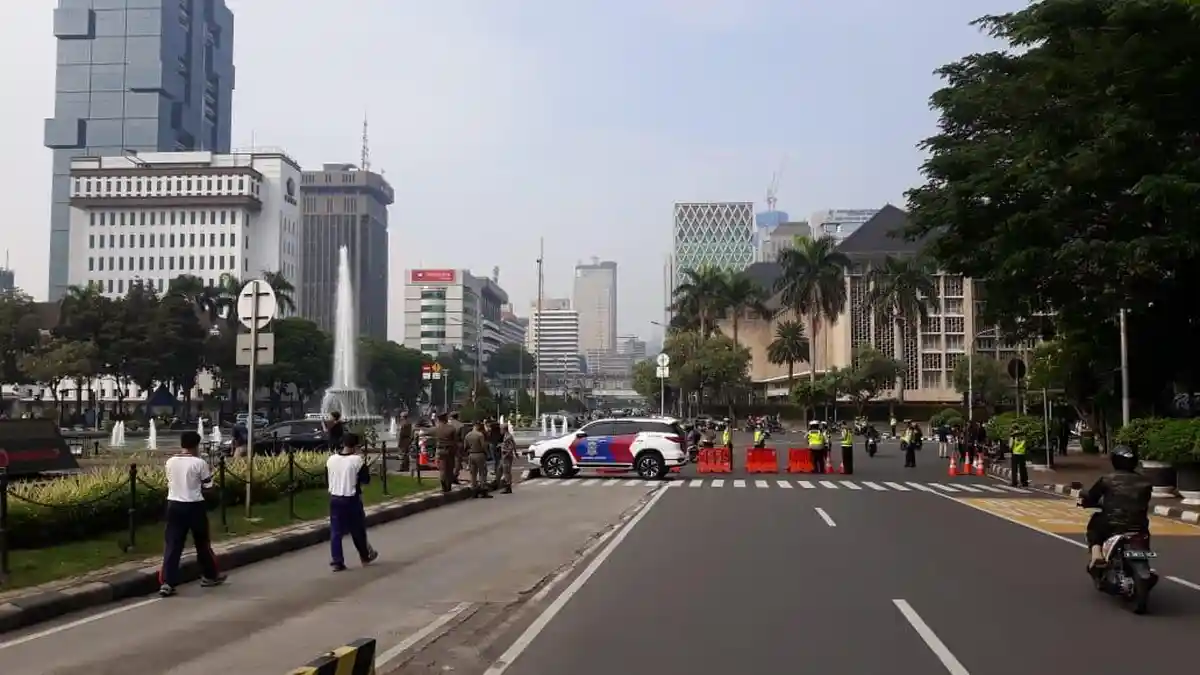 Sekitar MK Ditutup, Polisi: Arus Lalu Lintas Masih Normal