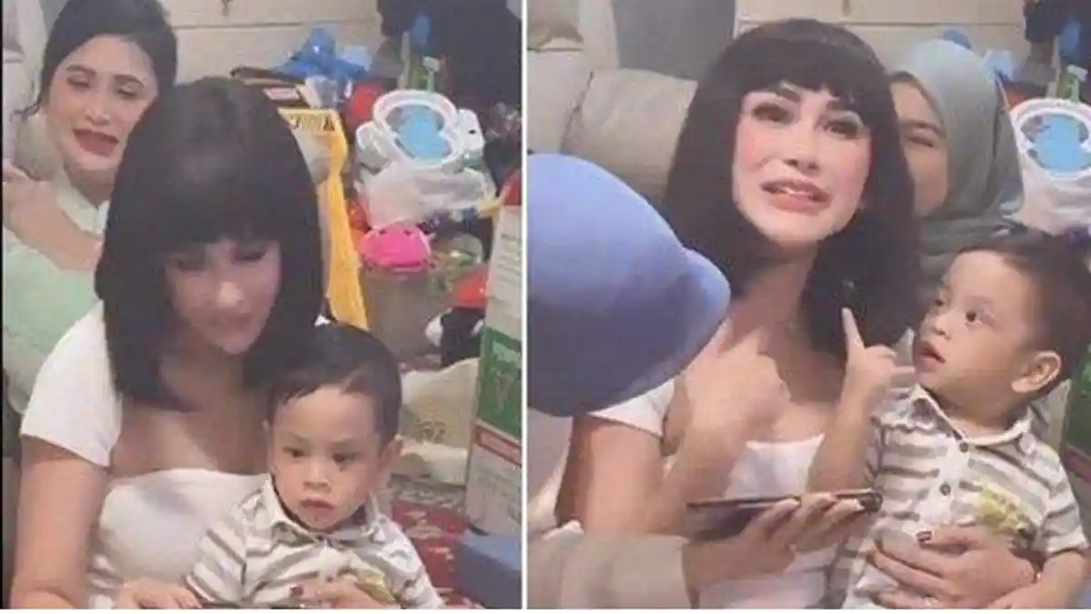 Artis Ini Dandan Mirip Vanessa Angel, Gala Sky Sontak Panggil Mami: Biar  Jadi Obat Kangen