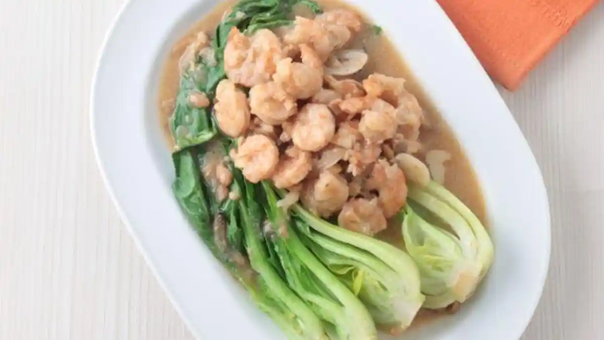 Resep Pokcoy Siram Udang, Menu Sehat dan Praktis