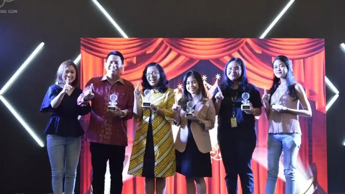 Tribun Sumsel Raih Best Media Patnter Palembang Icon Mall