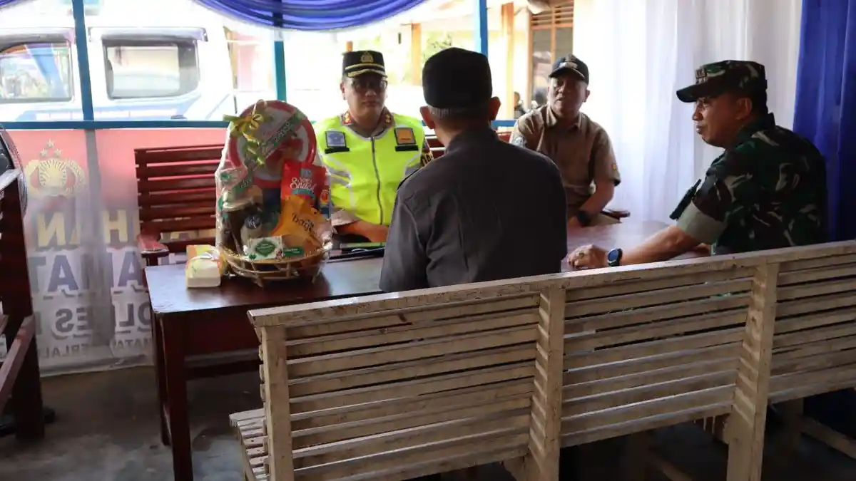 KAPOLRES Palas Cek Pos PAM dengan Forkopimda untuk Pastikan Hal Berikut