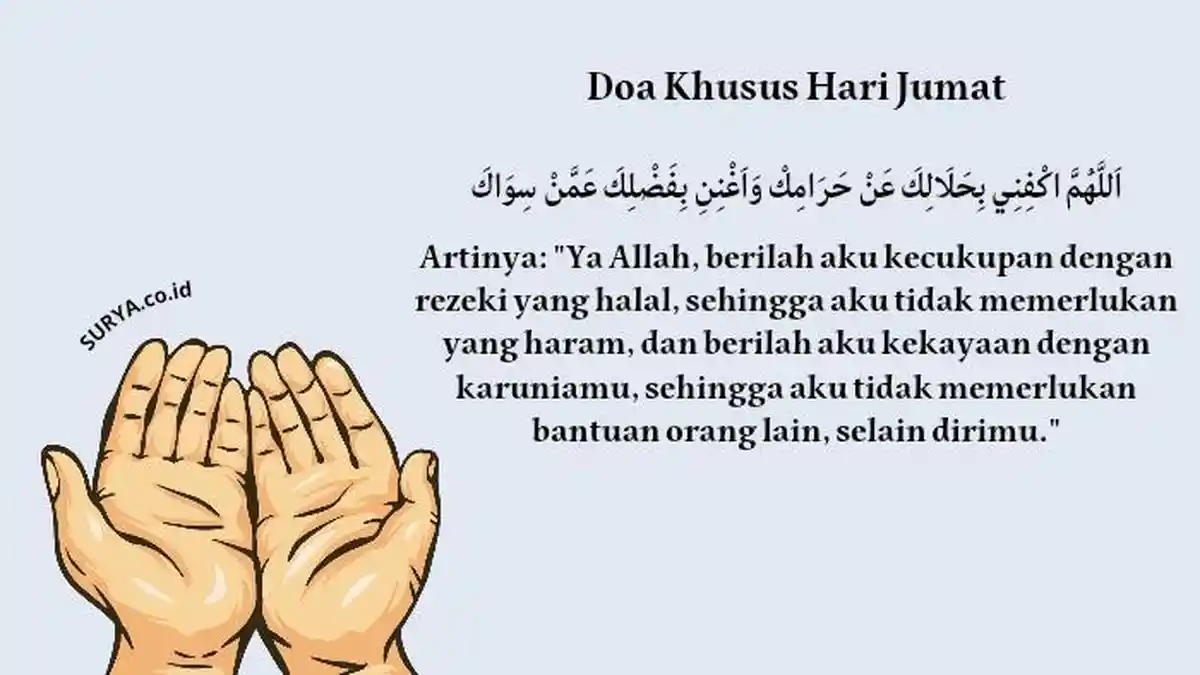 Bacaan Doa Mustajab Khusus Jumat Sore, Dibaca Sebelum Waktu Maghrib