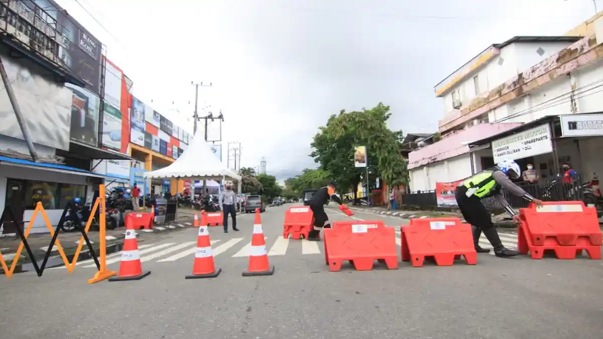 Penyekatan Dibuka 2 Hari, Polantas Balikpapan Tunggu Evaluasi Dinas Kesehatan