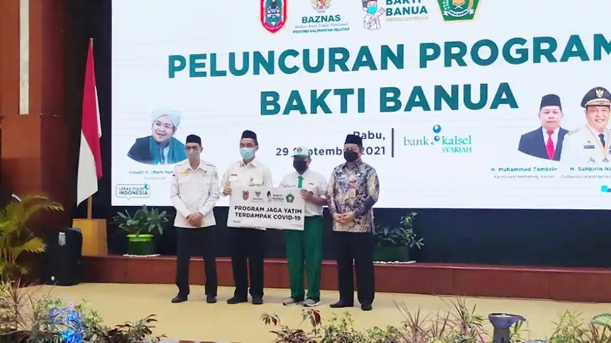 Sebanyak 17 Ribu Korban Covid-19 Akan Dibantu Baznas Kalsel