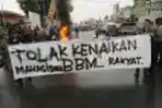 Unjuk Rasa Tolak Kenaikan Harga BBM