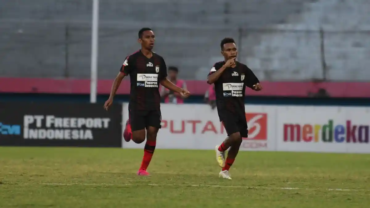 Hasil Bali United vs Persipura Babak Pertama, Mutiara Hitam Unggul 0-1