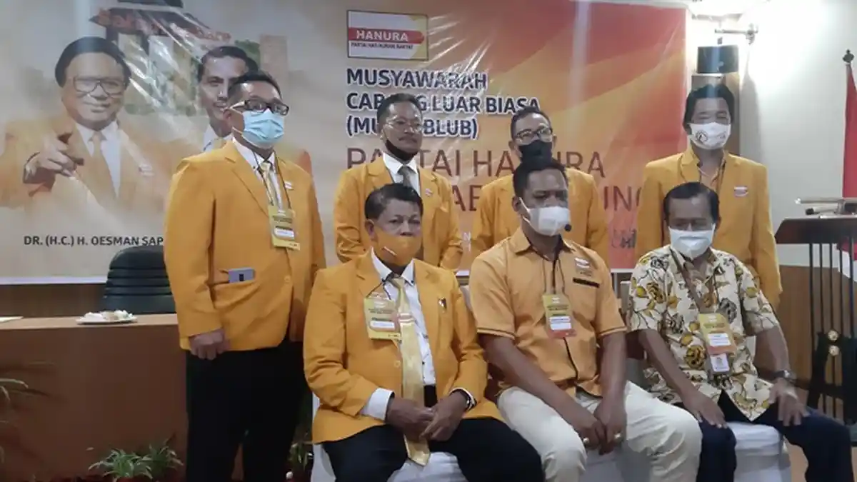 Tahun 2024, DPD Partai Hanura Bangka Belitung Targetkan Satu Kursi di Senayan