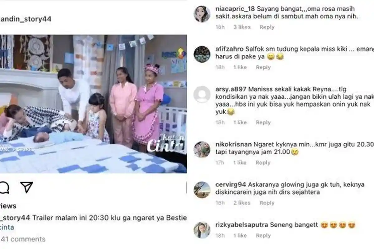 Bayi Amanda Manopo Akhirnya Pulang ke rumah Aldebaran, Fans Ikatan Cinta: Akhirnya Askara