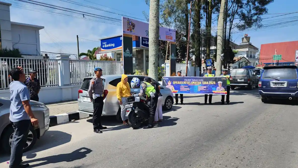 Sepekan Ops Keselamatan Toba 2024, Satlantas Polres Tanah Karo Tindak Ratusan Pengendara