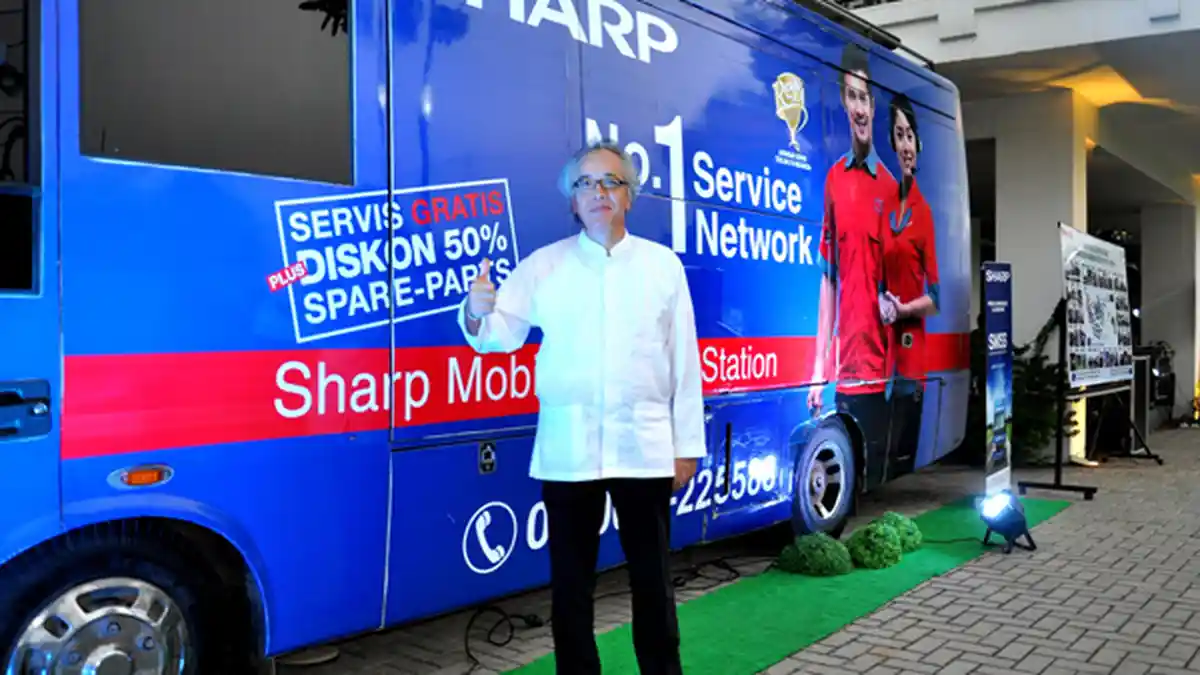 Luncurkan Armada Service Truk, Sharp Targetkan Jangkau 15 Kota