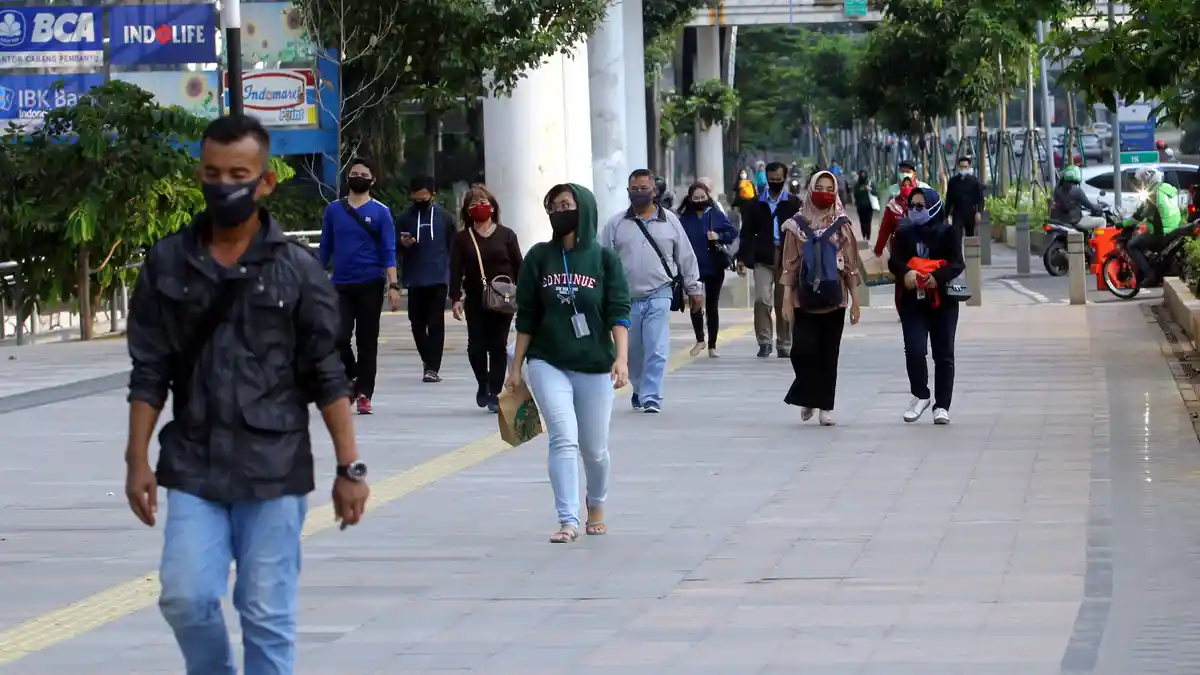 Pemprov DKI Tata 5 Ruas Trotoar Sepanjang 4,6 Km di Kawasan Kebayoran Baru