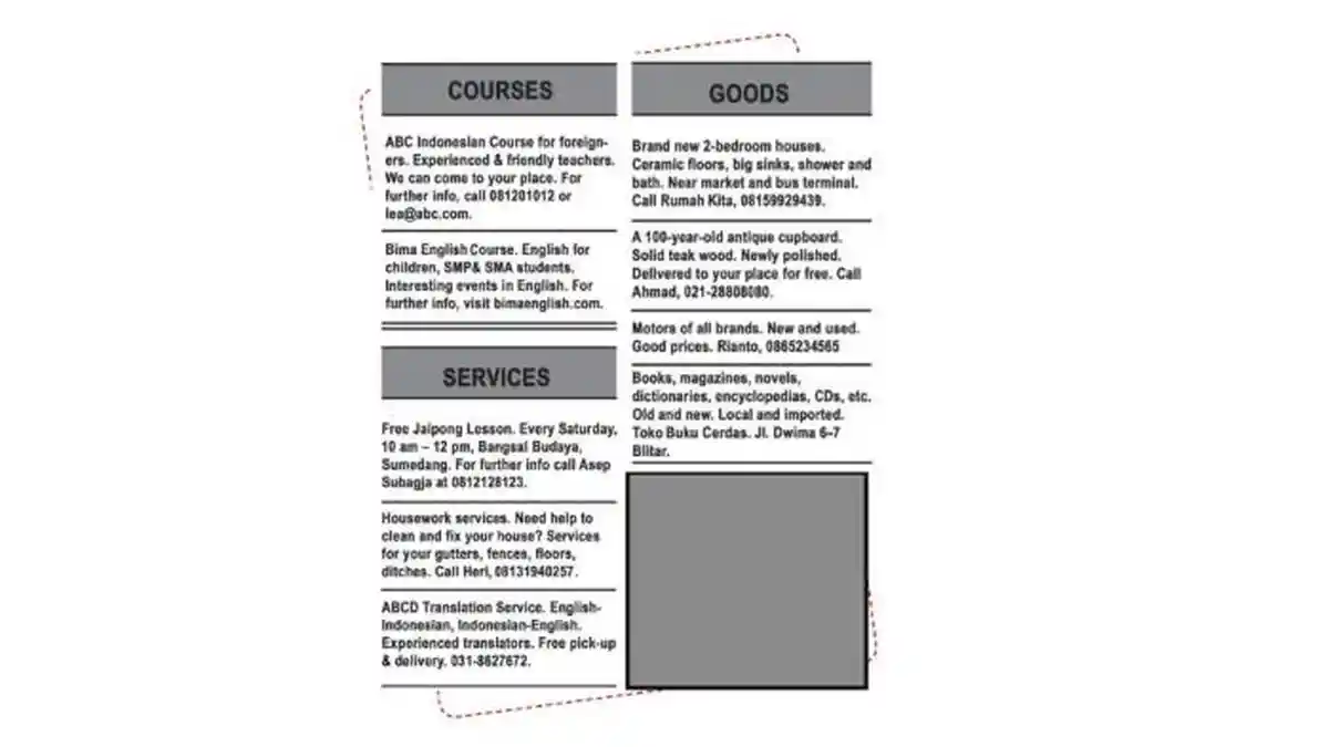 Kunci Jawaban Bahasa Inggris Kelas 9 Halaman 199, 200 K13