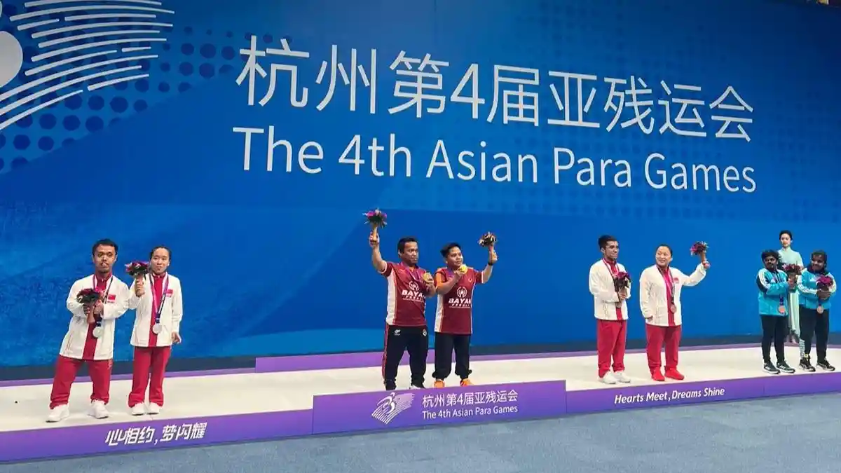 Subhan Atlet Badminton Difabel Asal Jepara, Raih Medali Emas Asian Para Games 2023 di China