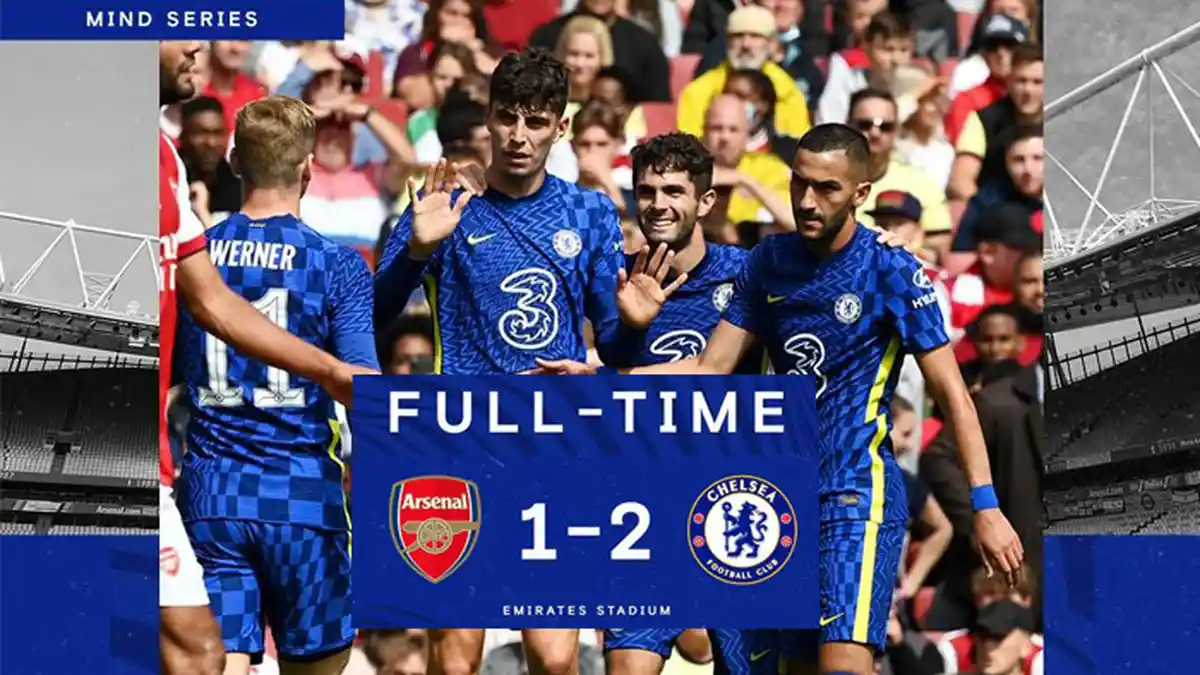 Hasil Arsenal vs Chelsea, Gol Granit Xhaka Dibalas Gol Kai Havertz & Tammy Abraham, Chelsea Menang