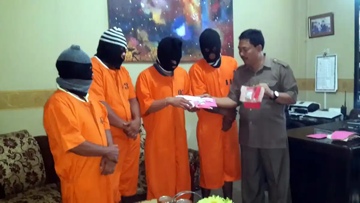 Sabu-sabu Jaringan Lapas Disita, Empat Tersangka Pengedar Ditangkap