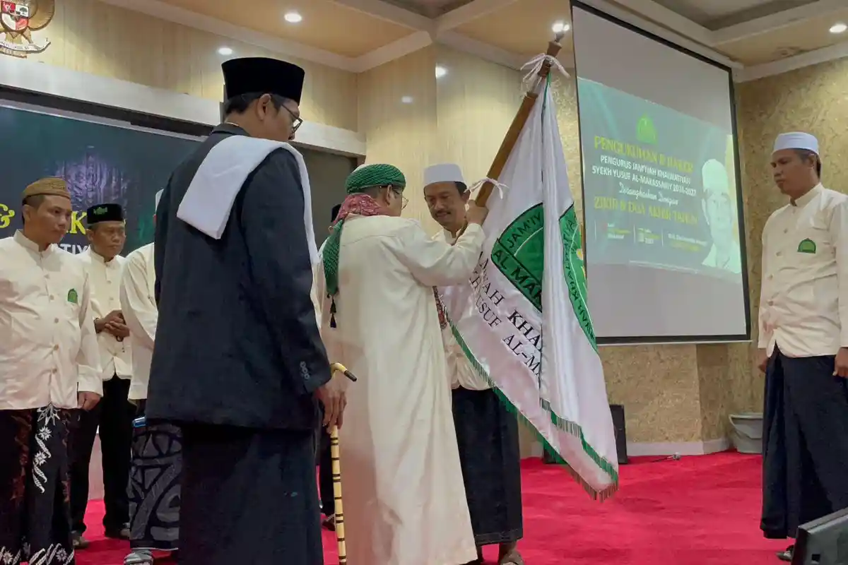 Pesan Puang Makka ke Pengurus Baru Jam’iyah Khalwatiyah Syekh Yusuf Al Makassariy