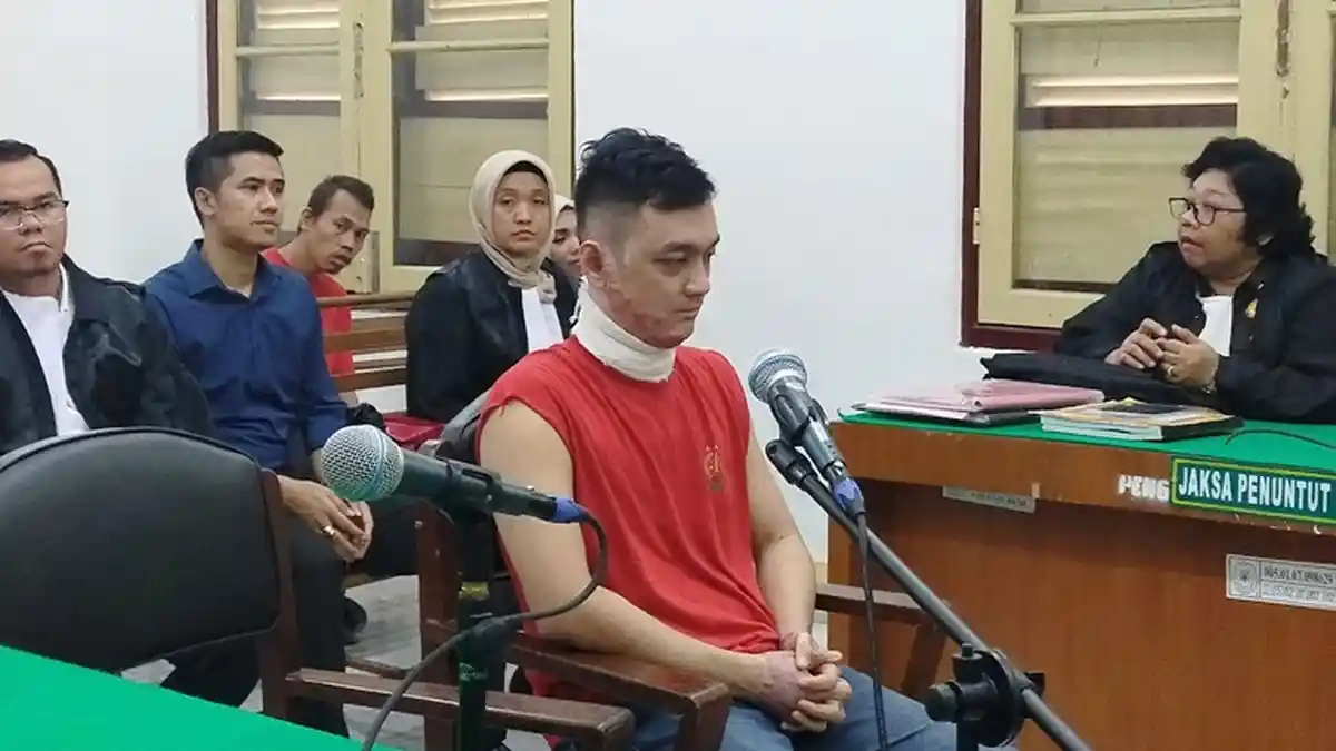Herald Hasibuan Pembakar Mantan Pacar Hingga Meninggal Divonis 11 Tahun, Menangis Meraung-raung