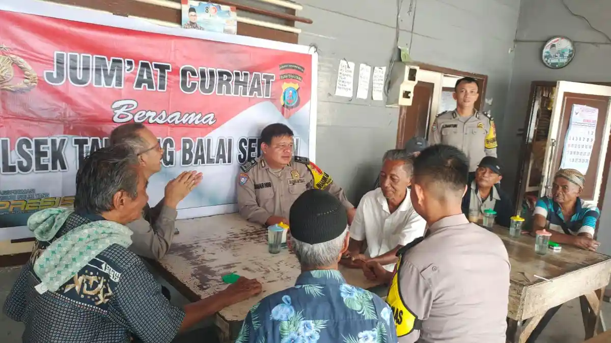 Laksanakan Colling System, Kapolsek Tanjungbalai Selatan Imbau Warga Ciptakan Pemilu Damai