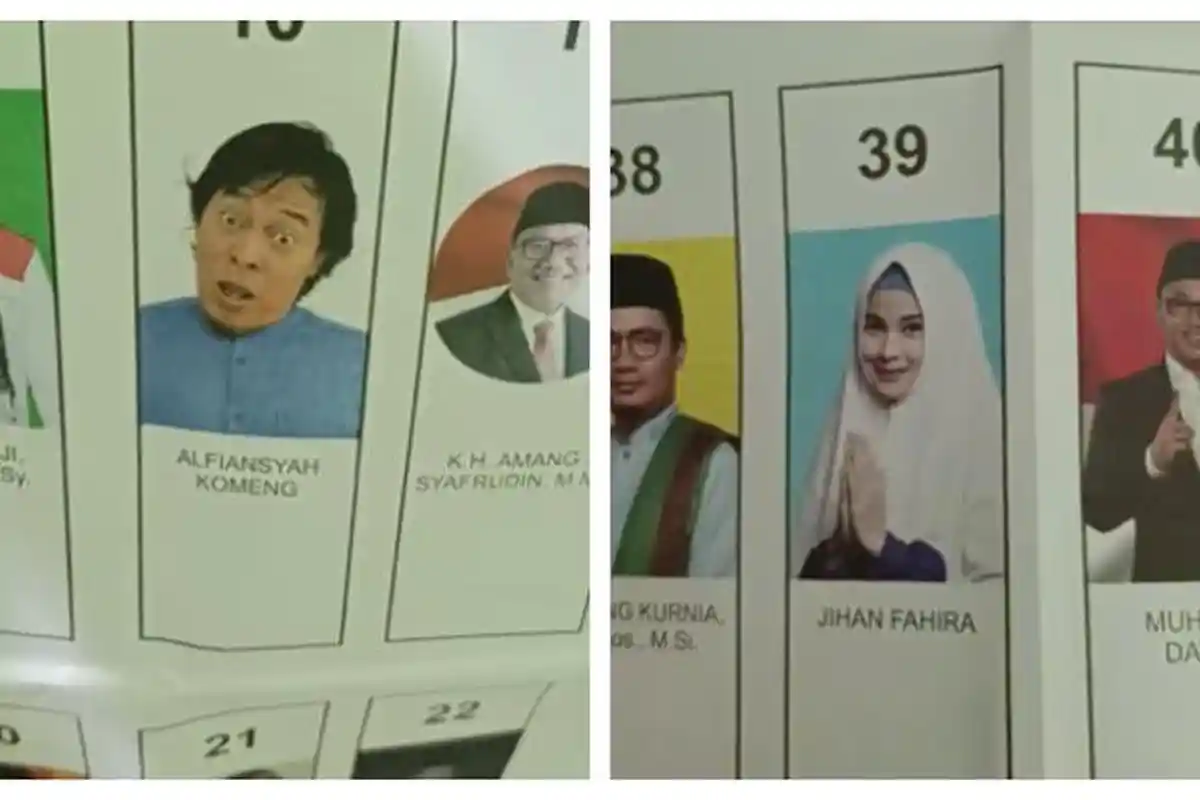 Selain Komeng yang Ketahuan Jadi Caleg Anggota DPD Jabar, Jihan Fahira Sukses Bikin Syok Pencoblos