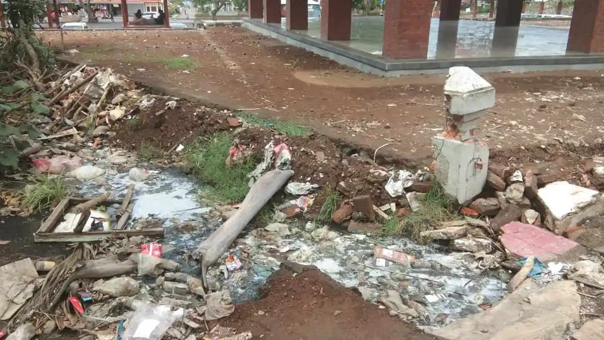 Limbah dan Sampah di ABG Gilimanuk Dikeluhkan Warga
