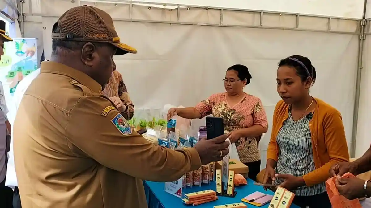 Pameran GBBI dan GBWI di Manokwari, Dance Sangkek: Batu Loncatan UMKM ...