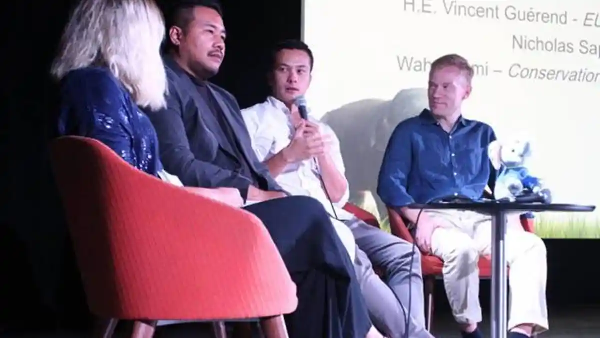Uni Eropa dan Nicholas Saputra Luncurkan Film Soal Perlindungan Gajah, 'Save Our Forest Giants'