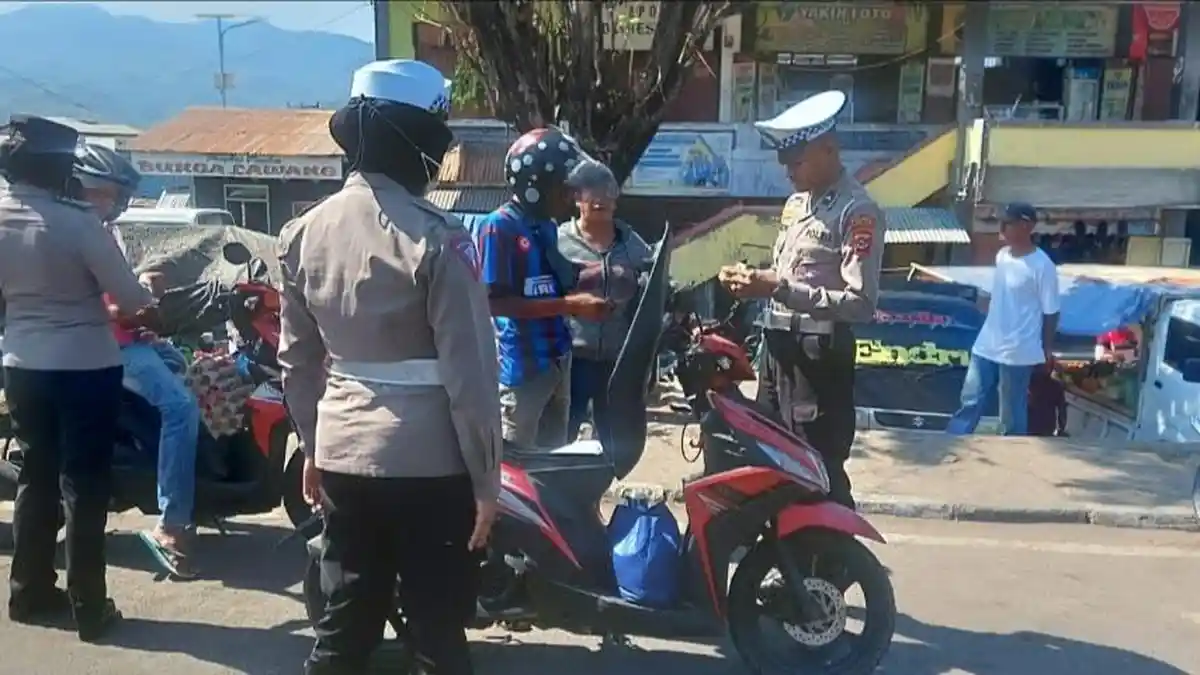 Operasi Zebra di Flores Timur, Pengendara Wajib Waspada Tujuh Pelanggaran