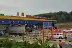 Arus Lalu Lintas Mudik di Gerbang Tol Kalikangkung Mulai Padat, 13.465 Unit Melintas selama 6 Jam