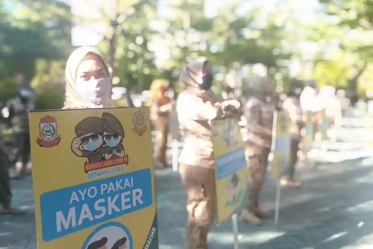 Satpol PP Bentuk Inspektur Covid, Tim Penegak Perda di Makassar