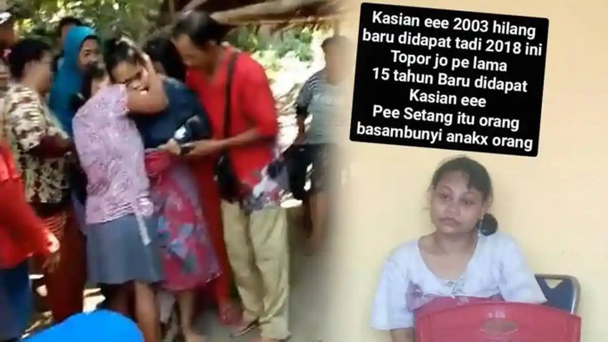 Diculik Paranormal Selama 15 Tahun, Wanita Ini Ditemukan di Sela-sela Batu, Diduga Untuk Tumbal