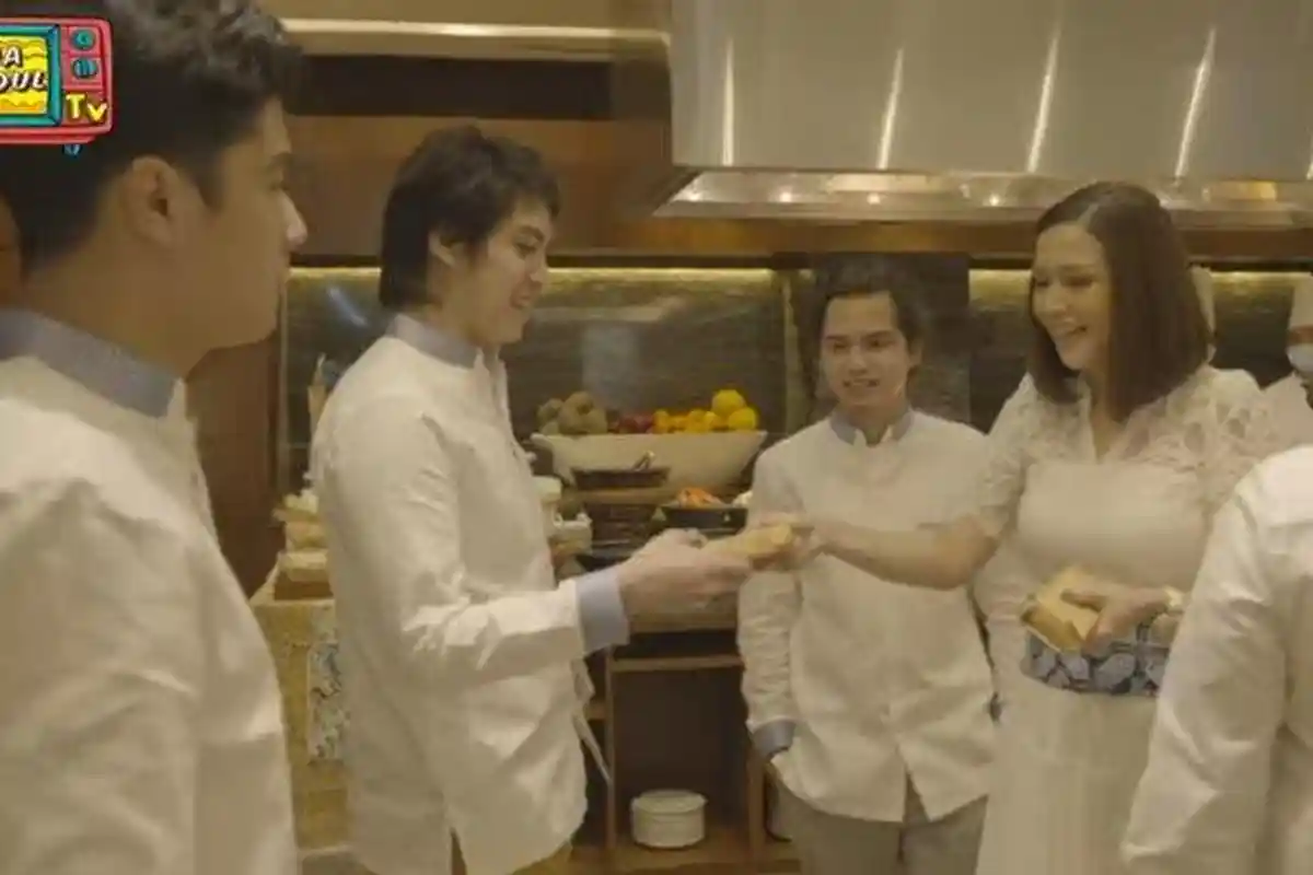 Al El Dul Dapat Segepok THR dari Irwan Mussry, Intip Menu Lebaran Maia Estianty Pasca Operasi Empedu