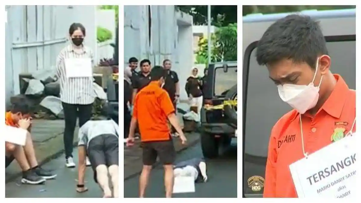 FAKTA-FAKTA Kebiadaban Mario Dandy dalam Rekonstruksi Penganiayaan David: AGH Dipastikan Terlibat