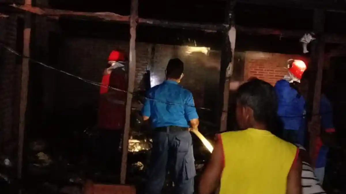 Rumah di Kebasen Banyumas Ludes Dilalap Api, Diketahui setelah Tetangga Cium Bau Benda Terbakar