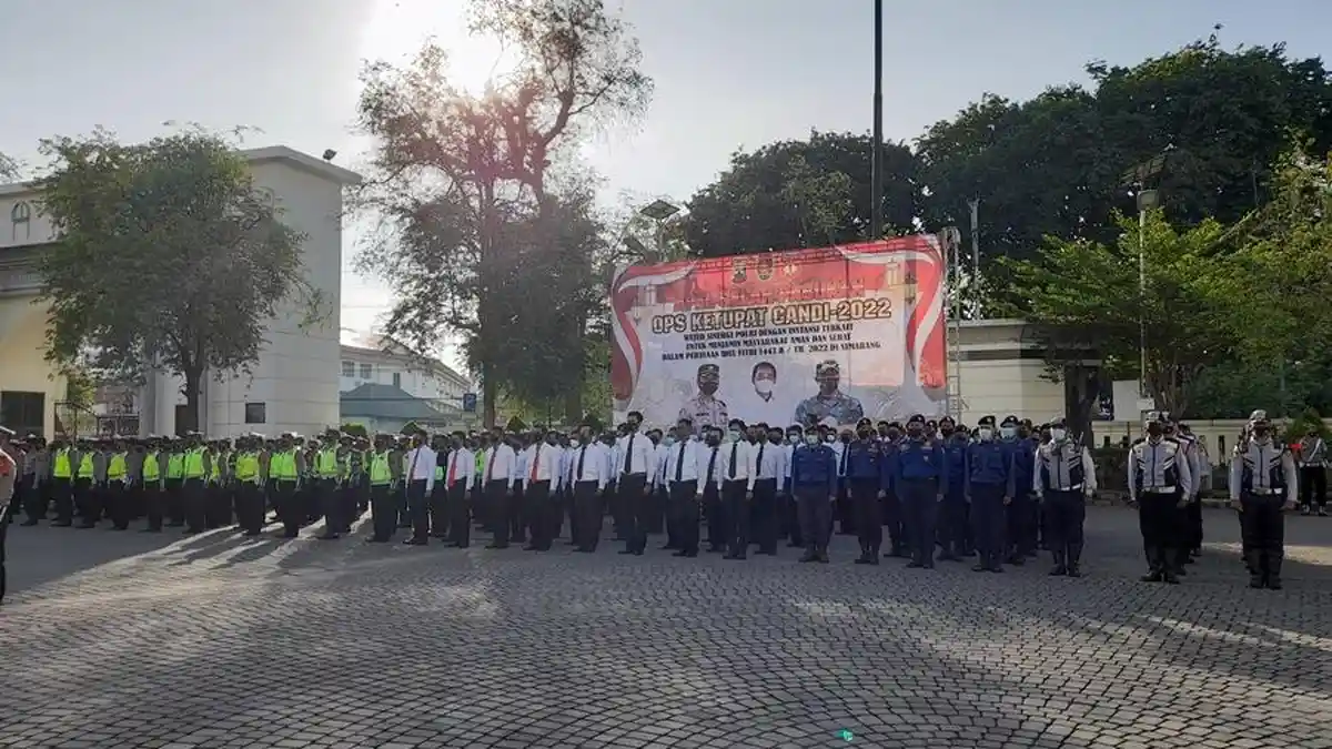 2.800 Personel Disebar di 14 Titik, Kepadatan Arus Mudik di Semarang Mulai 28 April 2022