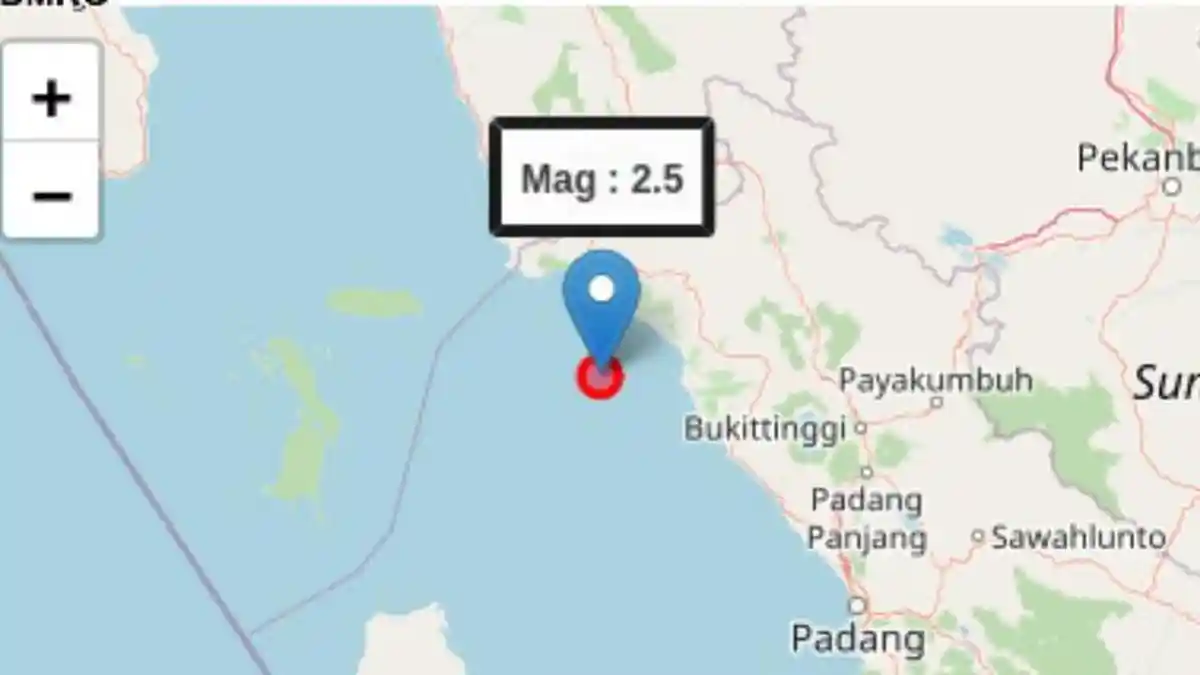 Gempa Guncang Pasaman Sebanyak Dua Kali di Pasaman