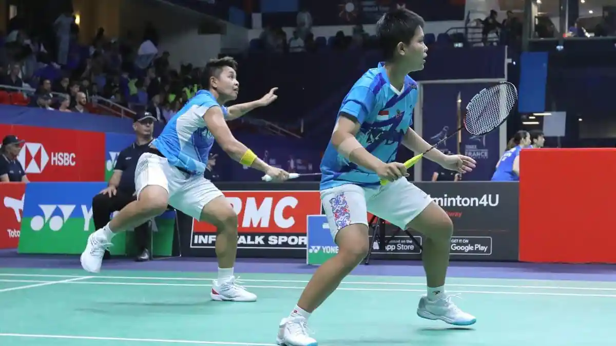 Apriyani/Fadia Pulang Lebih Awal dari Prancis Open 2022