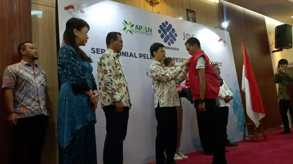 Kemenaker Berangkatkan 160 Peserta Magang ke Jepang, ini Besaran Gajinya