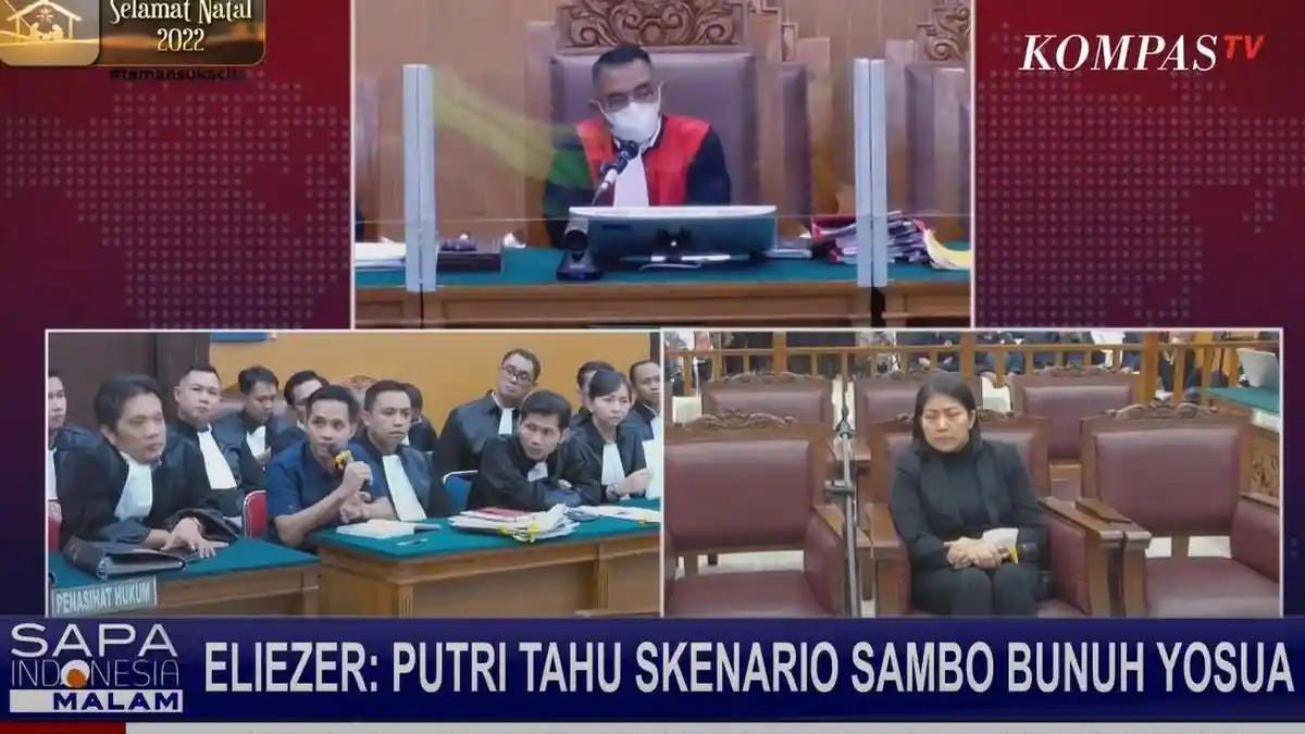 Bharada E ke Putri Candrawathi: Jika Ada CCTV, Ibu Tidak Akan Berbohong di Pengadilan Ini