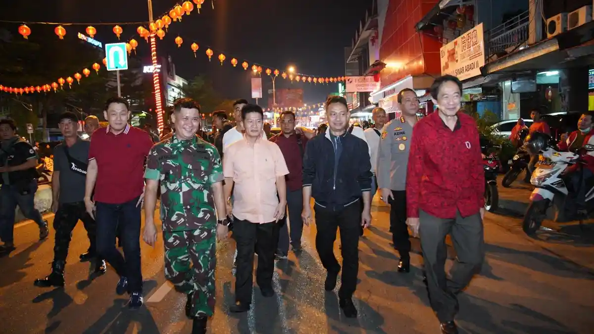 Malam Tahun Baru Imlek di Pontianak Terpantau Aman dan Lancar