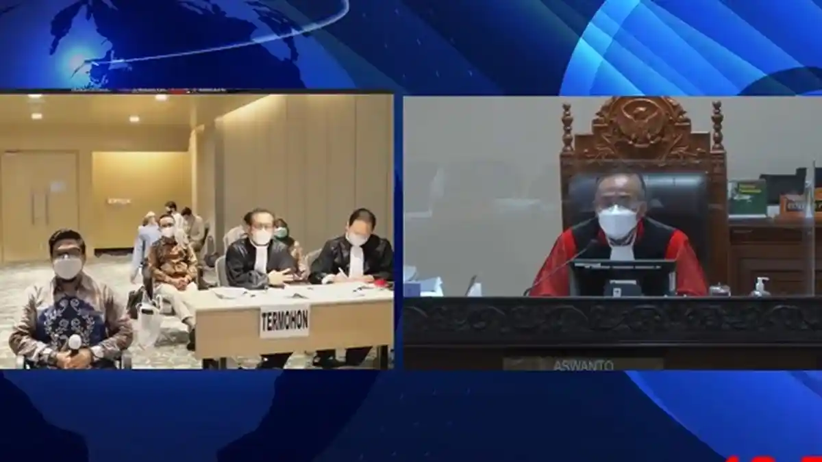 Berlangsung Lebih Dari 9 Jam, 15 Saksi Hadir di Sidang MK Perkara PHPU Pilgub Kalsel Tahun 2020 