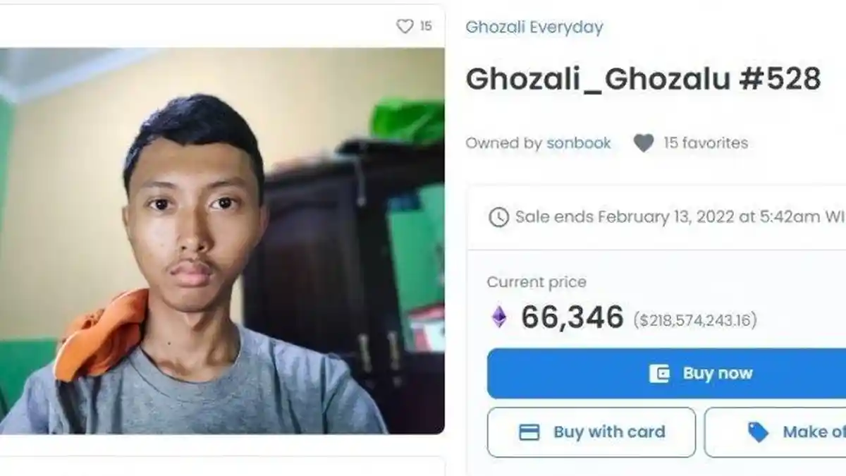 Ghozali Viral karena Foto Selfie, Banyak Didekati Wanita Setelah Jadi ...