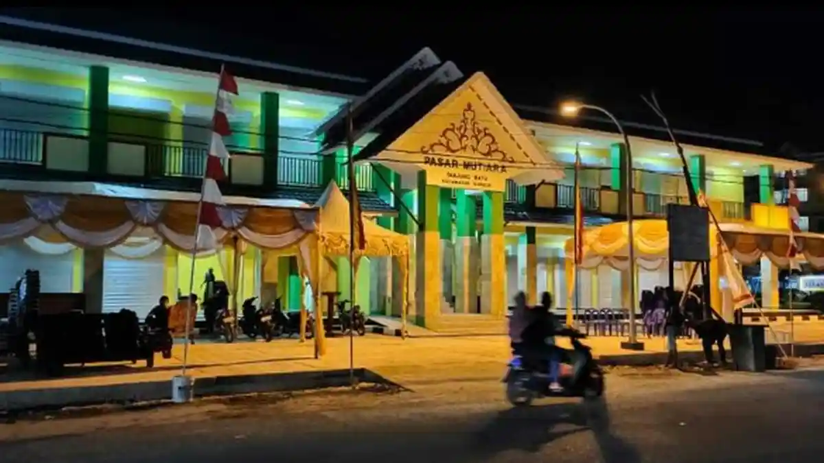 Pasar Baru di Kundur Karimun Itu diberi Nama Mutiara Tanjung Batu, Dibangun Sejak 2018