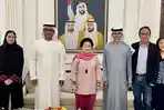 Jamuan Kahwa dan Gaharu oleh Dubes UEA Warnai Penutupan Kunjungan Megawati di Abu Dhabi