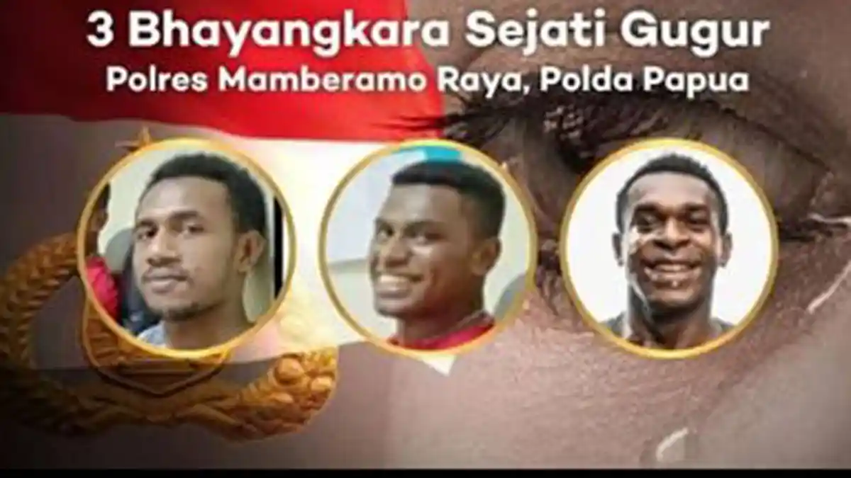 Bertambah Polisi Tewas 3 Orang, 2 Polisi Luka-luka dalam Bentrok dengan TNI di Mamberamo Papua