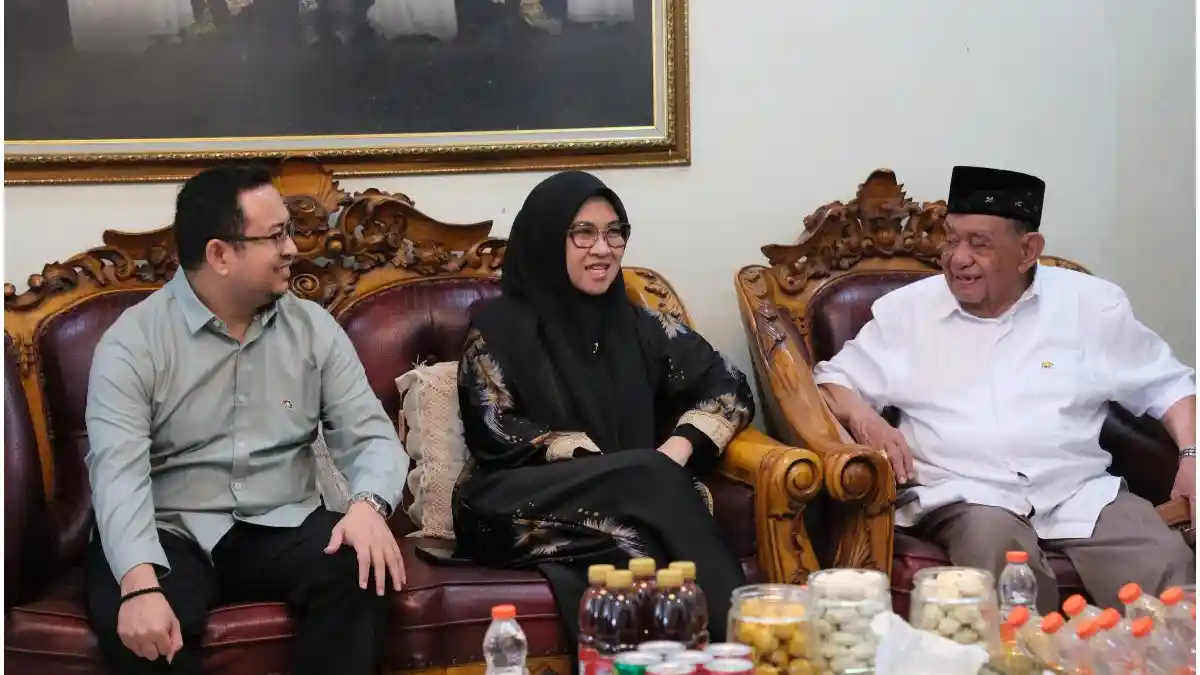 Husniah Talenrang Datangi Dua Sesepuh Gowa